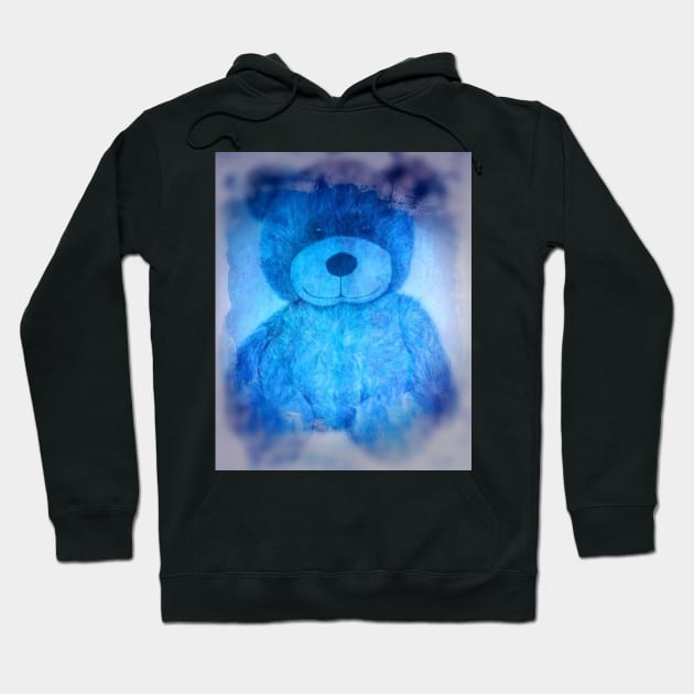 Cute Teddy Bear Hoodie by kazboart